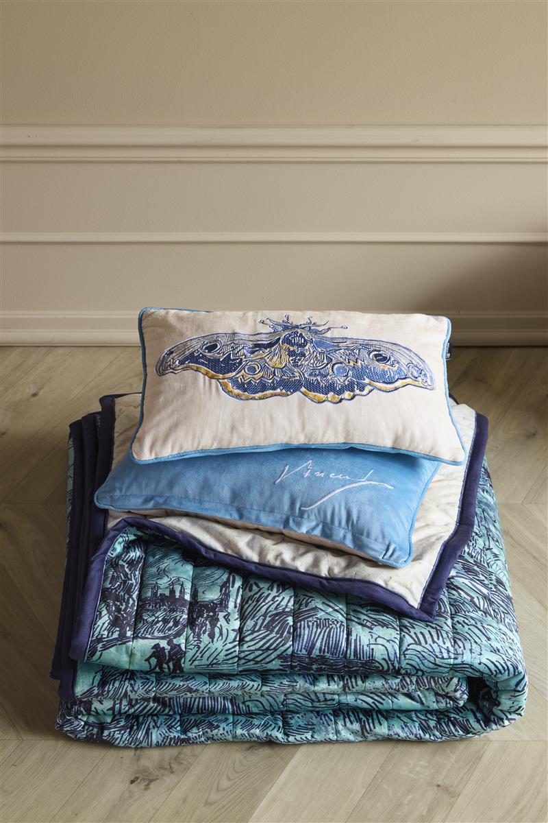 Beddinghouse x Van Gogh Museum Champ de Ble Bedspread - Blue