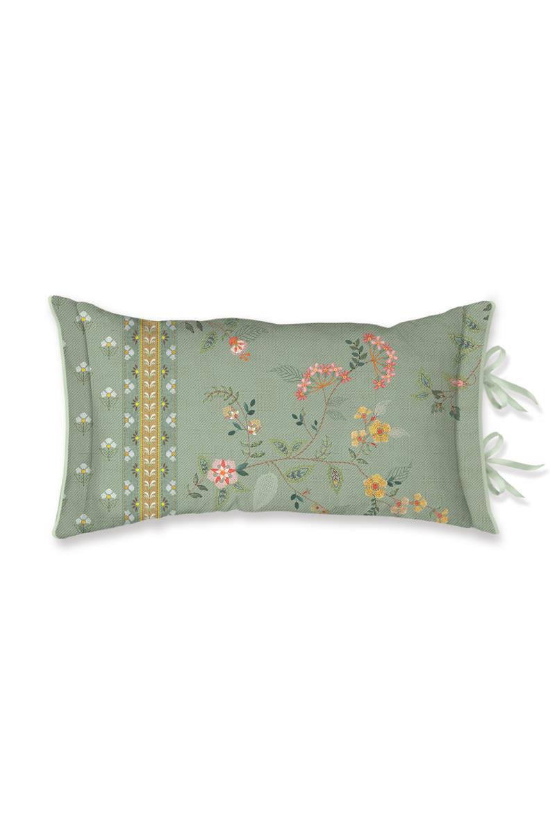 Pip Studio Kili Flower Decorative Cushion - Green