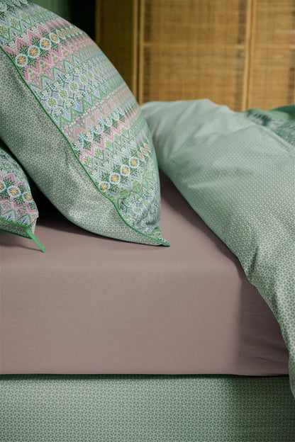 Pip Studio Fitted sheet - Percale cotton - Light green