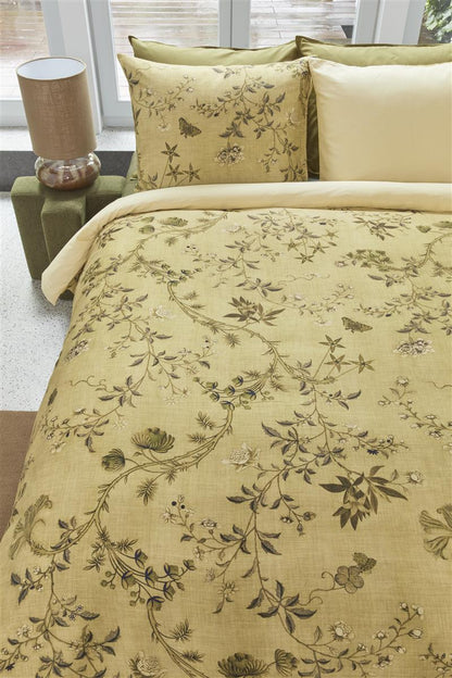 Beddinghouse Charlotte duvet cover - Olive green