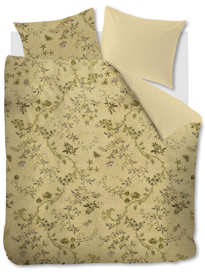 Beddinghouse Charlotte duvet cover - Olive green