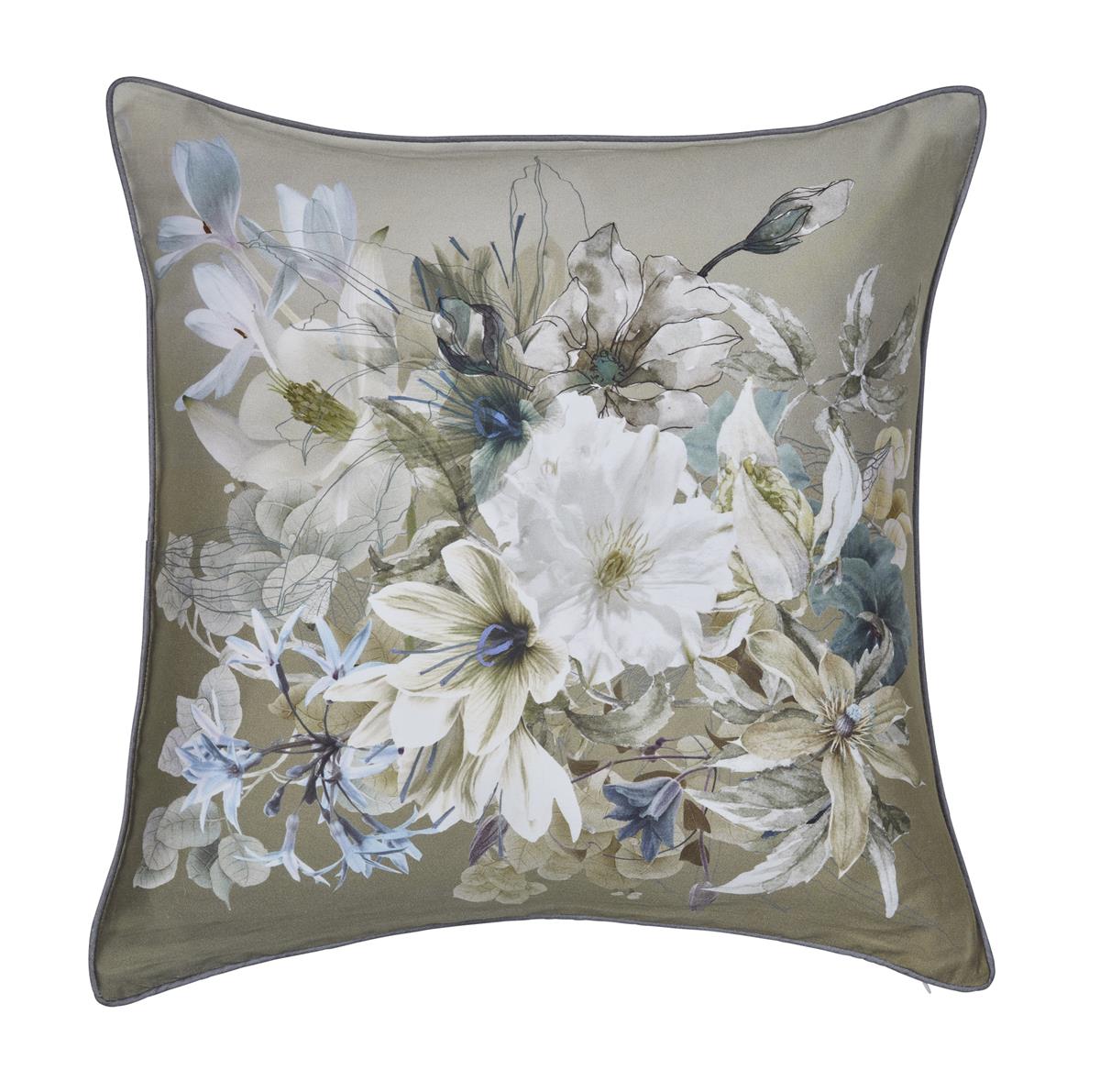 Kardol Saffron Decorative Cushion - Blue Grey