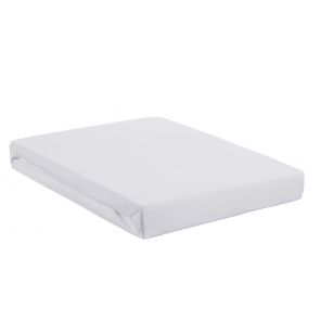 Beddinghouse Jersey Lycra Topper Fitted Sheet White