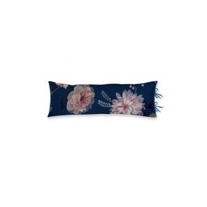Pip Studio Tokyo Bouquet Long Cushion Dark Blue
